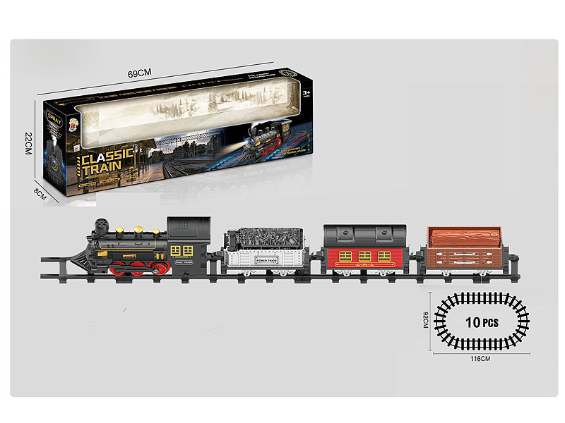 B/O Spray Orbit Train W/L_S toys