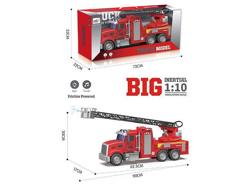 B/O Fire Engine W/L_M toys