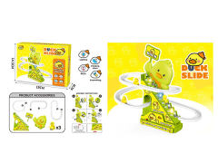 B/O Duck Super Track W/L_M toys