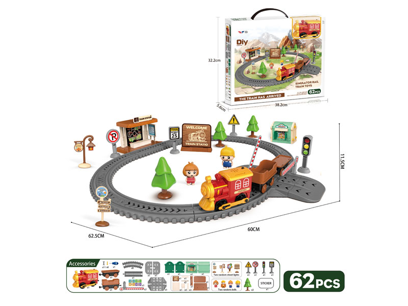 B/O Train Set W/M toys