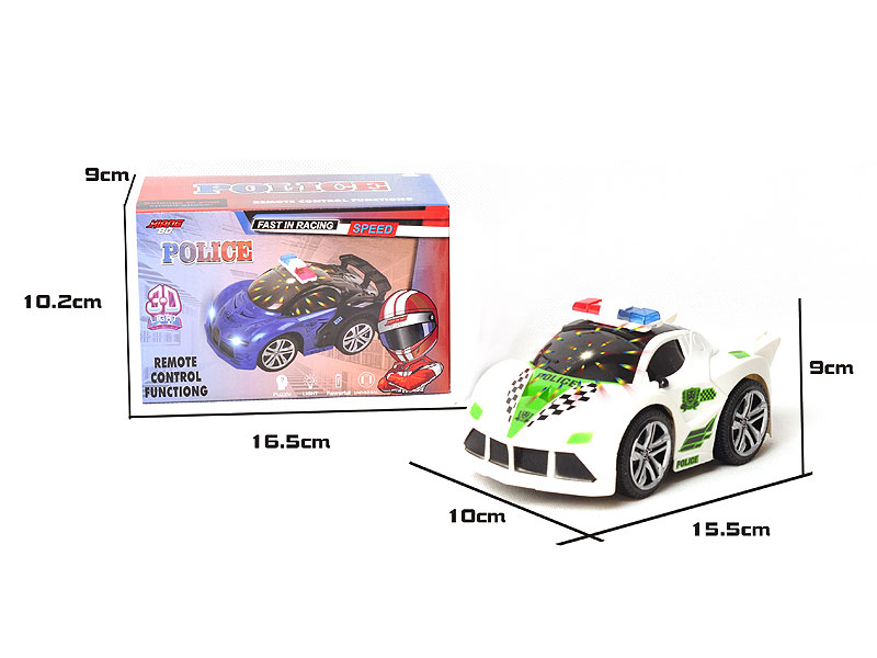B/O universal Police Car W/L(2C) toys