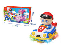 B/O Spray Stunt Bumper Car toys