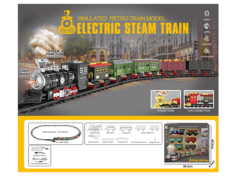 B/O Spray Orbit Train W/L_S toys