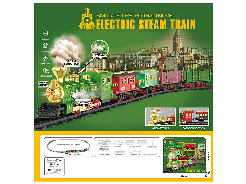 B/O Spray Orbit Train W/L_S toys