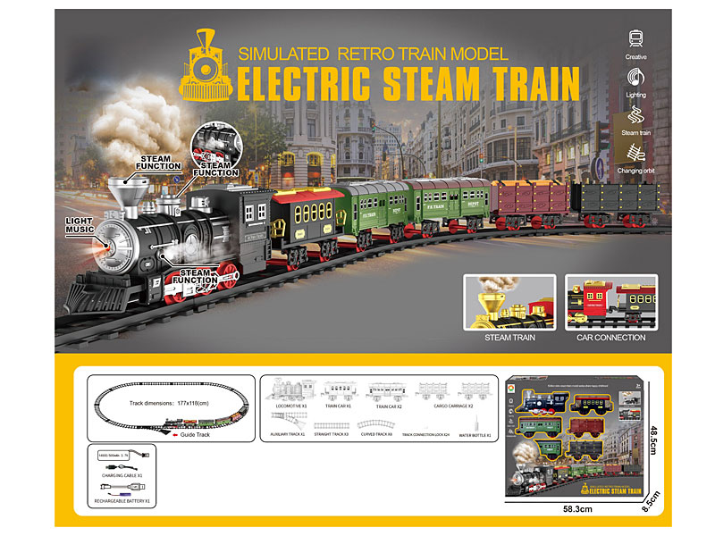 B/O Spray Orbit Train W/L_S toys