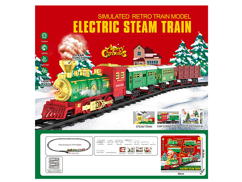 B/O Spray Orbit Train W/L_S toys