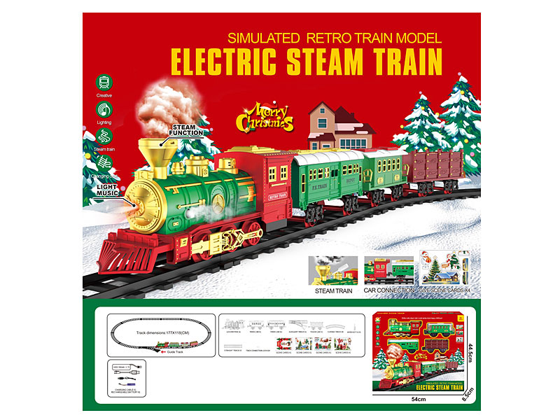 B/O Spray Orbit Train W/L_S toys