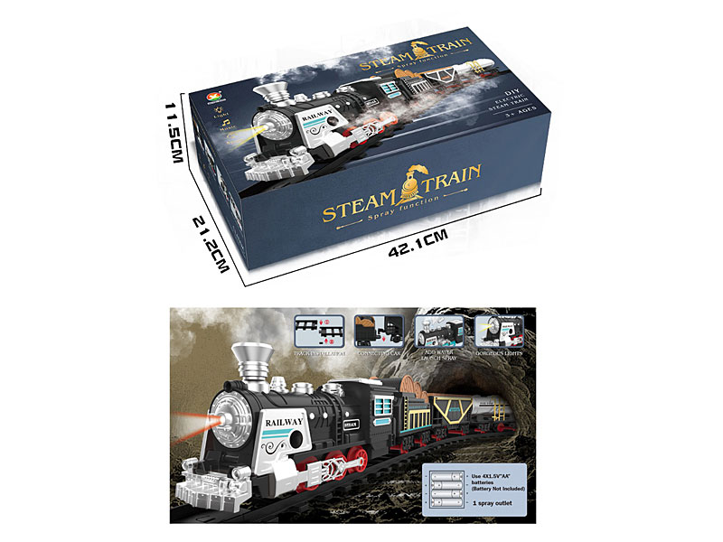 B/O Spray Orbit Train W/L_S toys