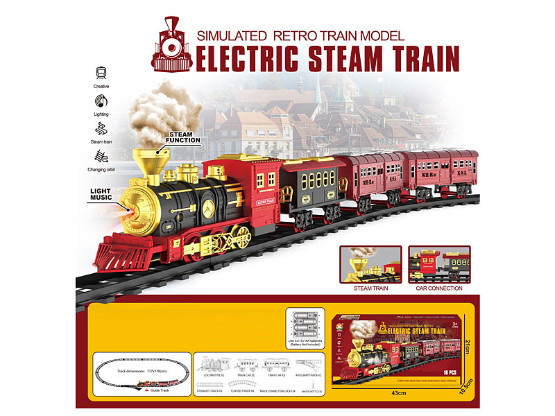 B/O Spray Orbit Train W/L_S toys