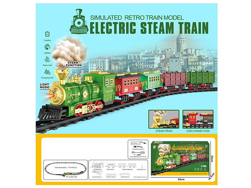 B/O Spray Orbit Train W/L_S toys