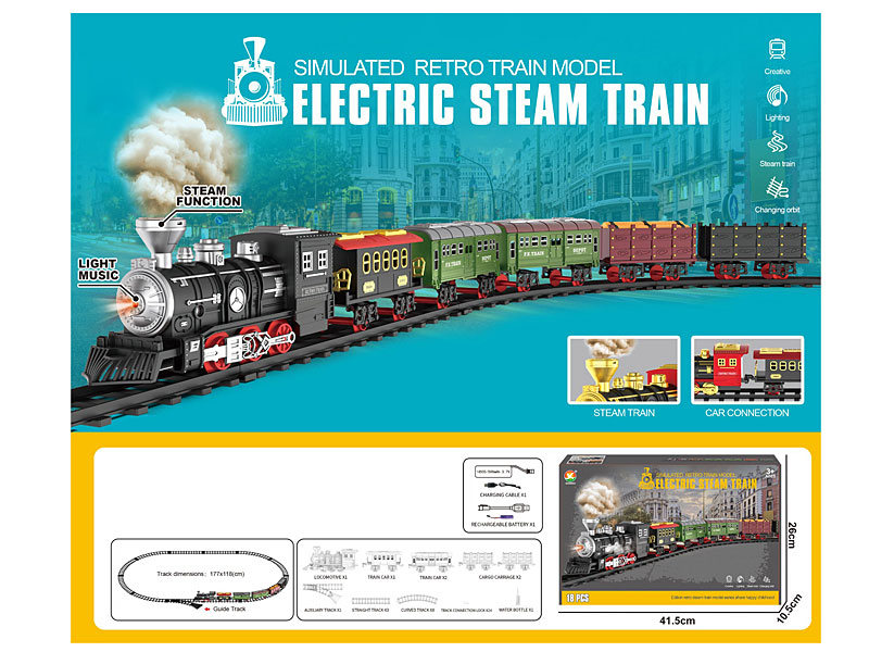 B/O Spray Orbit Train W/L_S toys