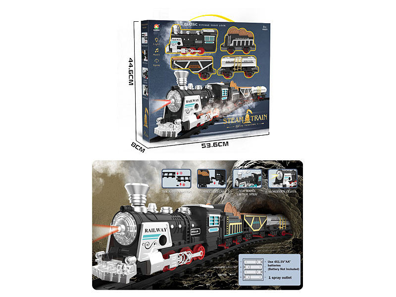 B/O Spray Orbit Train W/L_S toys