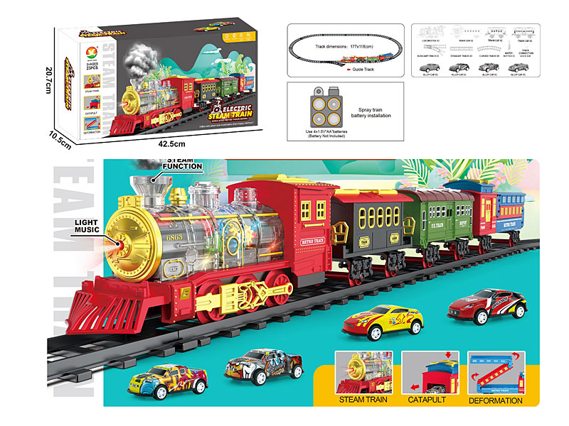 B/O Spray Orbit Train W/L_S toys