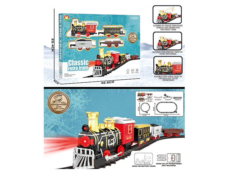 B/O Orbit Train W/L_S toys