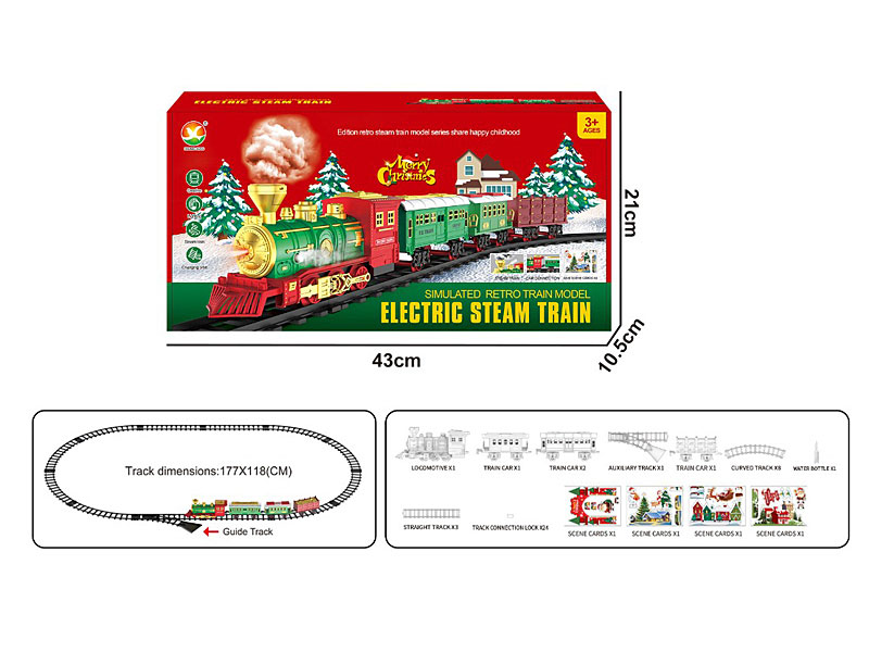 B/O Spray Orbit Train W/L_S toys