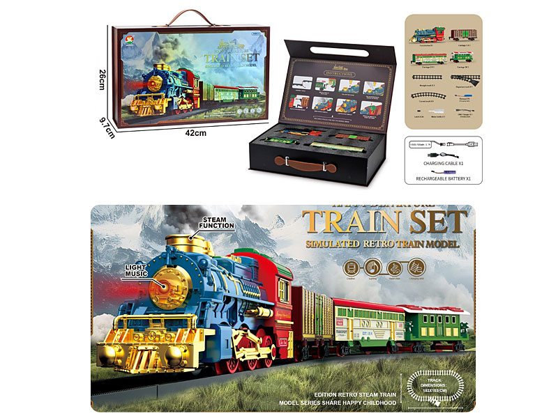 B/O Spray Orbit Train W/L_S toys