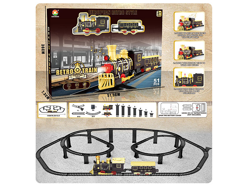 B/O Orbit Train W/L_S toys