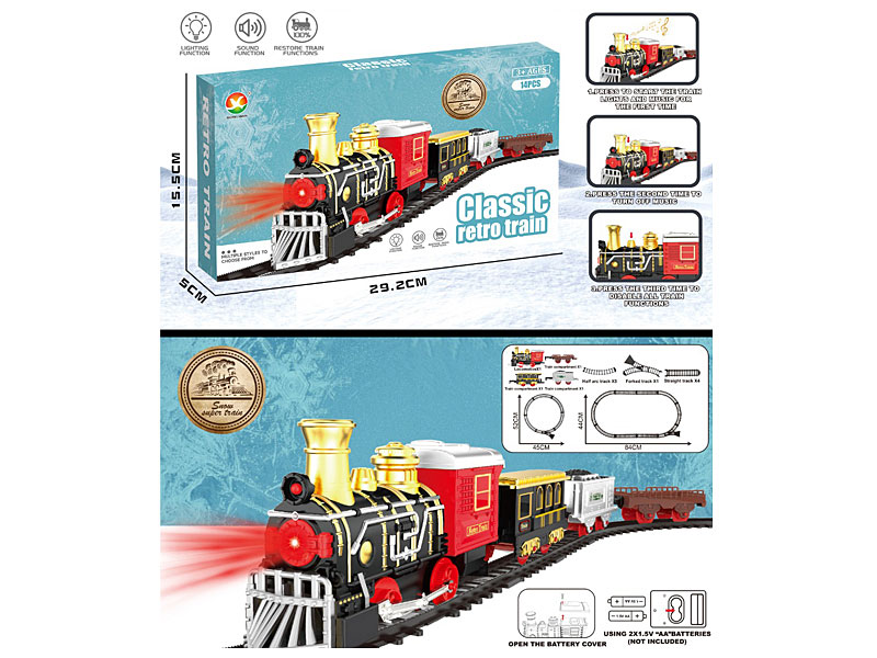 B/O Orbit Train W/L_S toys