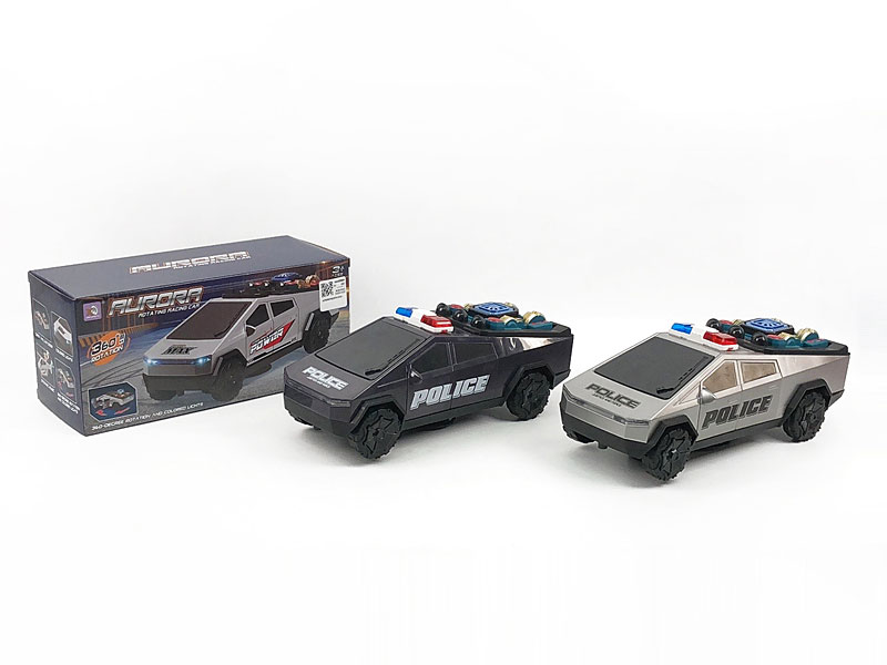 B/O Police Car W/L_M(2C) toys