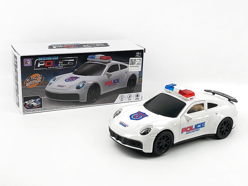 B/O Police Car W/L_M(2C) toys