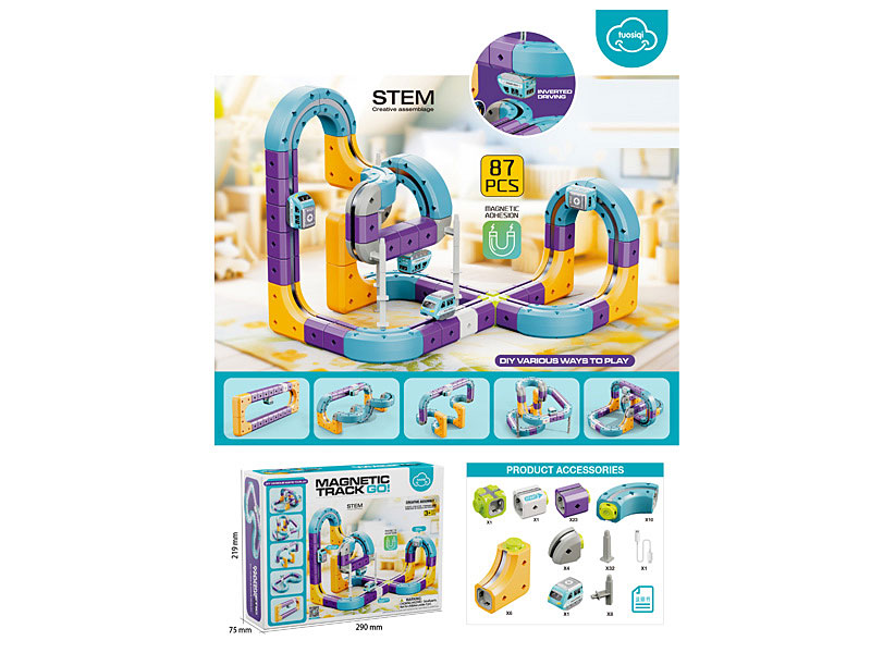 B/O Magnetic Levition Train toys