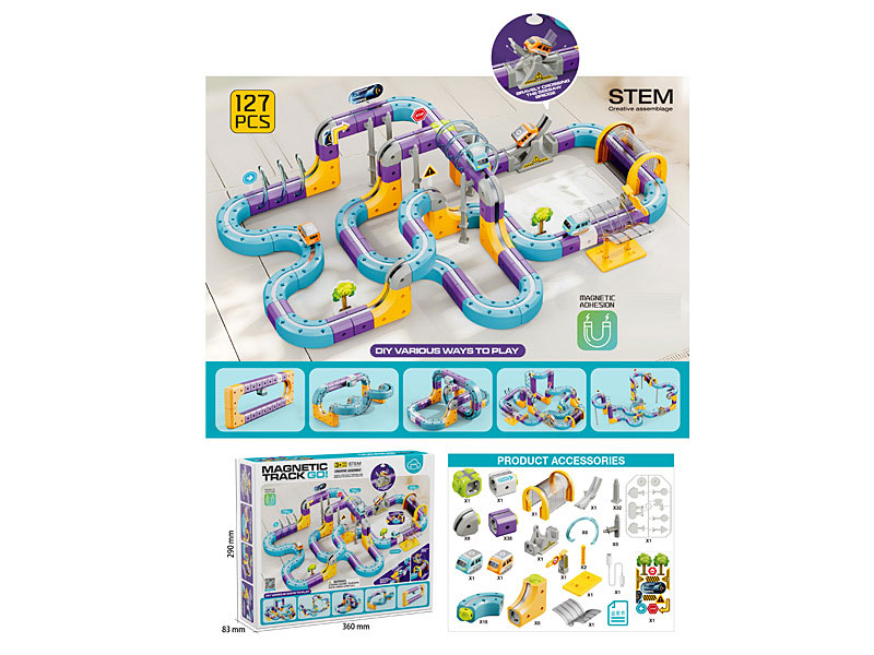 B/O Magnetic Levition Train toys