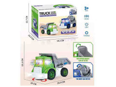 B/O universal Construction Car W/L_S(2S) toys