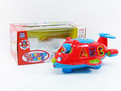 B/O Block Airplane W/M_L toys