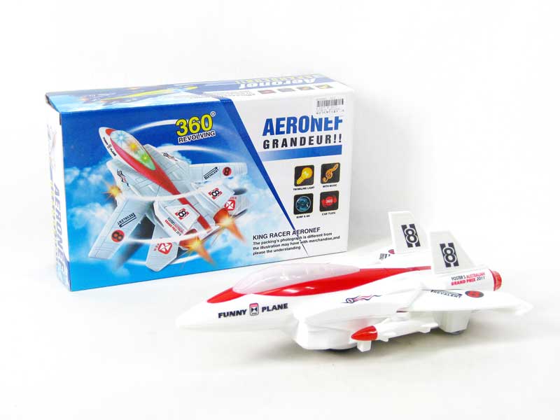 B/O Airplane W/L_M(2C) toys