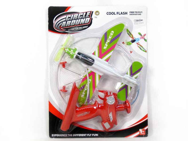 B/O Circle Airplane W/L(4C) toys