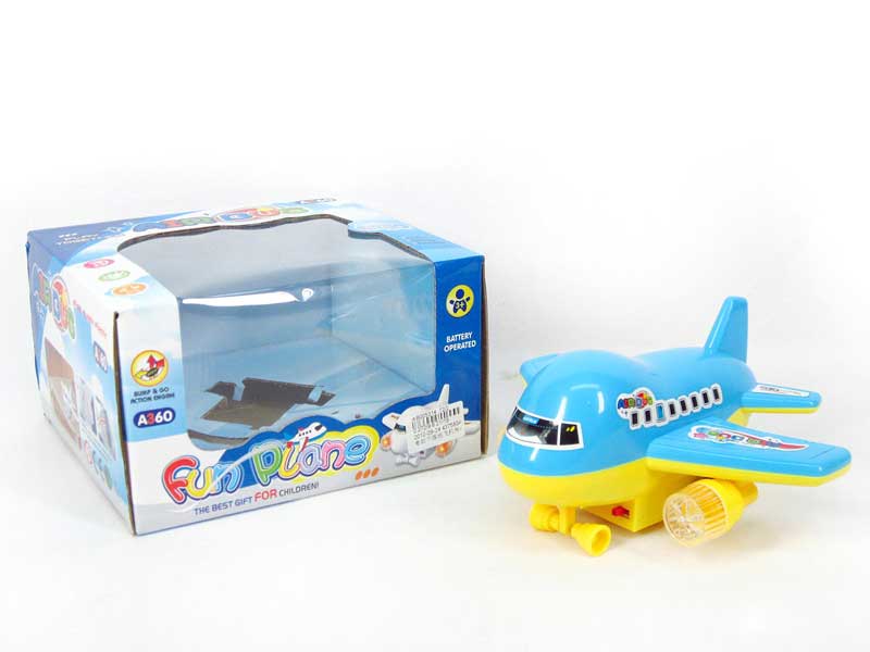 B/O Airplane W/L_M(3C) toys