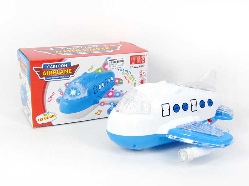 B/O universal Airplane W/L_M toys