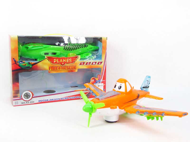 B/O universal Airplane W/L_M(2in1) toys