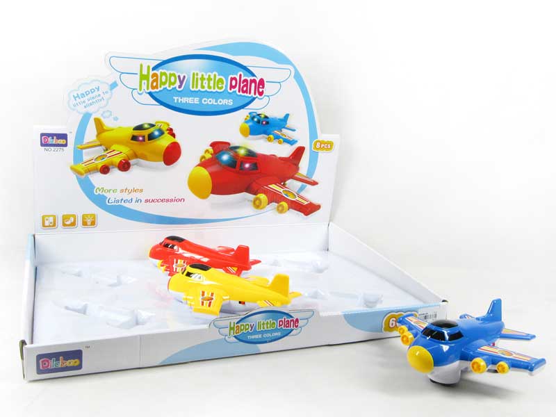 B/O universal Aerobus W/L_M(6pcs) toys