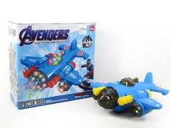 B/O universal Airplane W/L_M(2S) toys