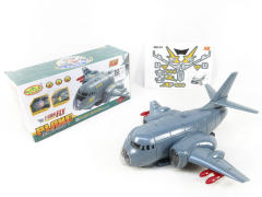 B/O universal Transport Aircraft W/L toys