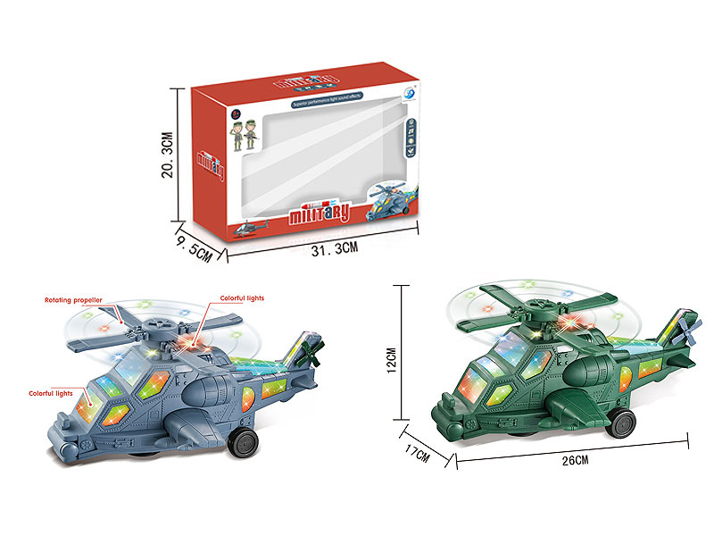B/O universal Helicopter W/L_M(2C) toys