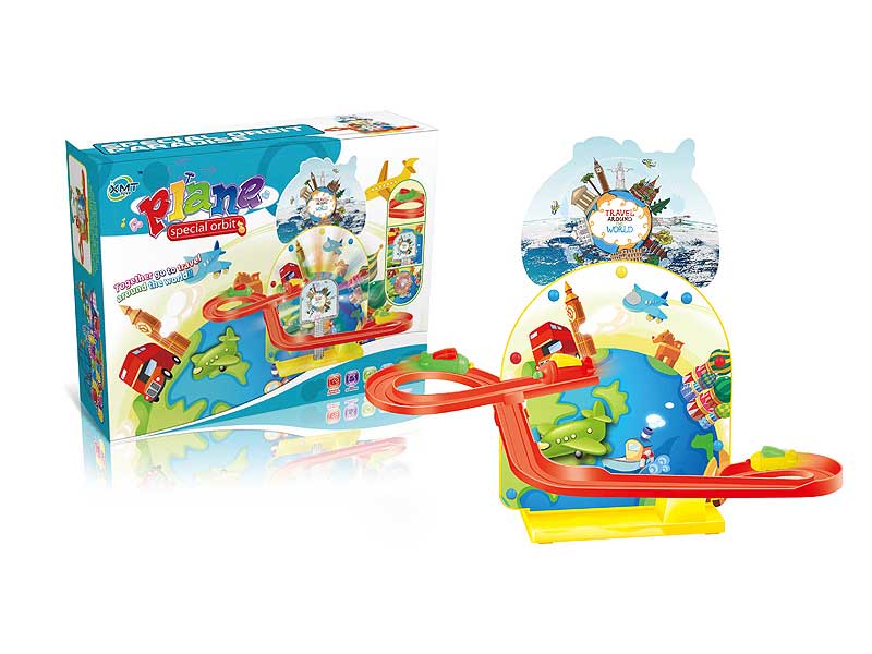 B/O Rail Slide Aircraft toys
