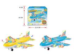 B/O universal Airplane W/L(2C) toys