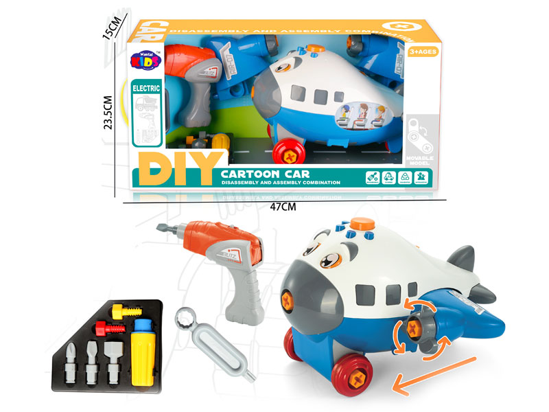 B/O Diy Airplane toys