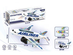 电动万向升降飞机带灯光音乐