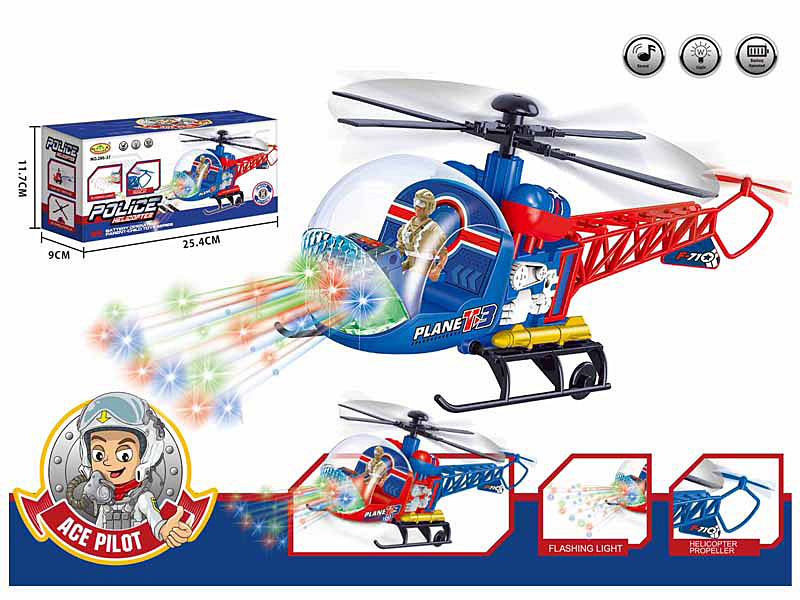 B/O universal Airplane W/L_M toys