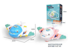 B/O universal Airplane W/L_M(2C) toys