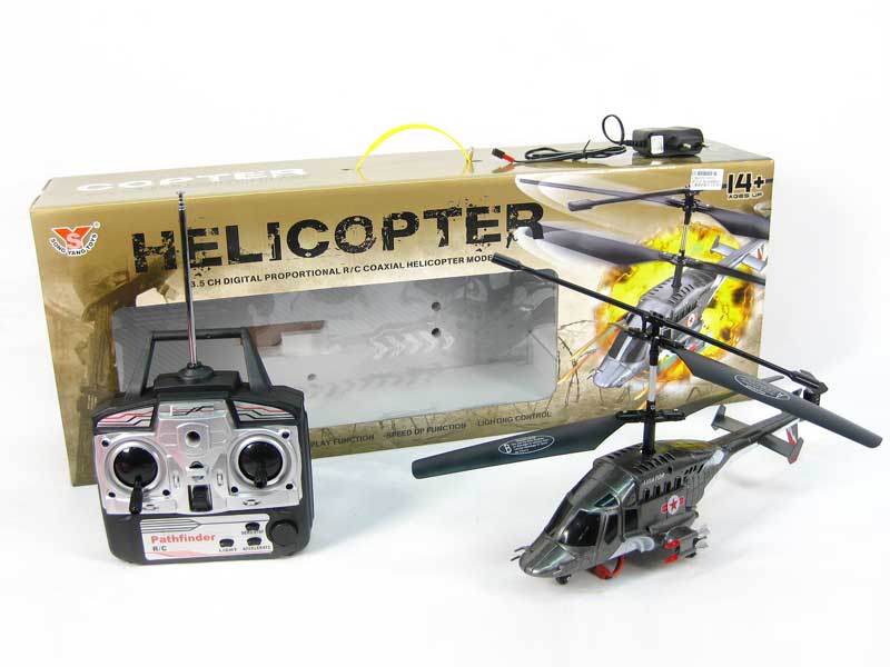 R/C Helicopter 3Way W/Gyro toys