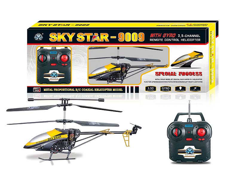 R/C Helicopter 3.5Ways W/Gyro toys