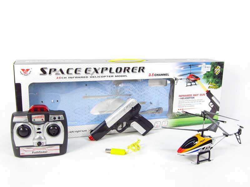 R/C Helicopter 3.5Way W/Infrared toys
