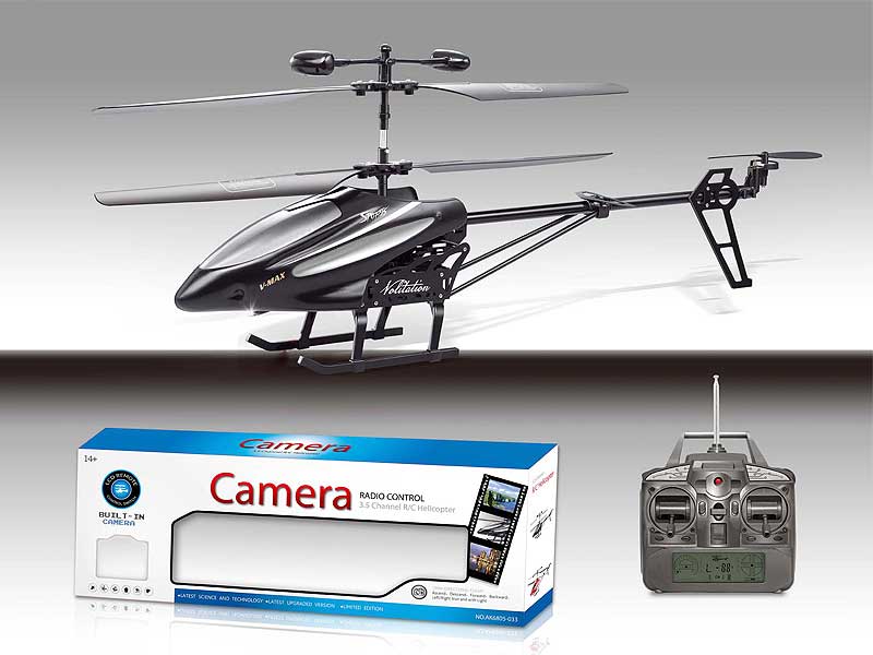 3.5CH R/C Helicopter w.Gyro&Camera toys