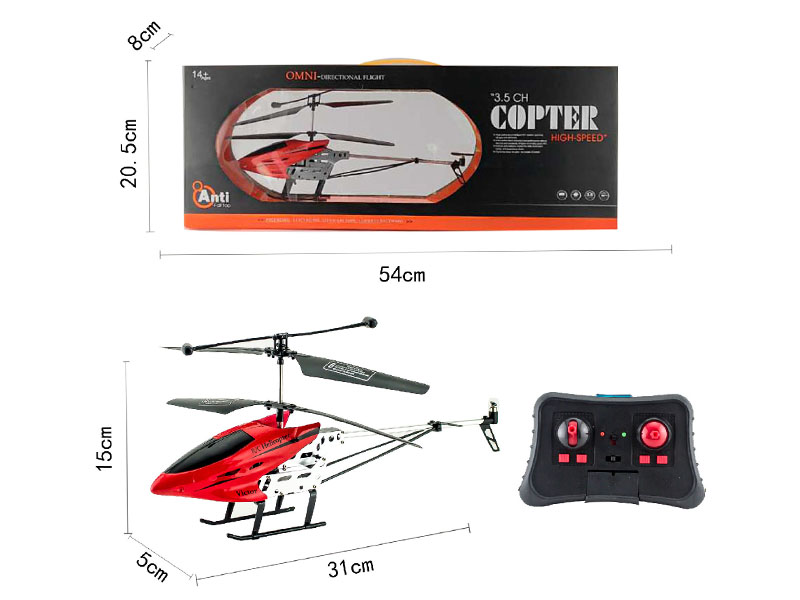 R/C Helicopter 3.5Ways W/L_Infrared(2C) toys