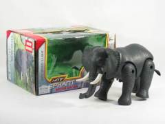 B/O Elephant W/Muisc & light toys