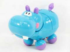 B/O Hippo W/M(2C) toys